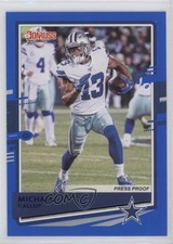 2020 Panini Donruss Press Proof Blue Michael Gallup #84 04qb