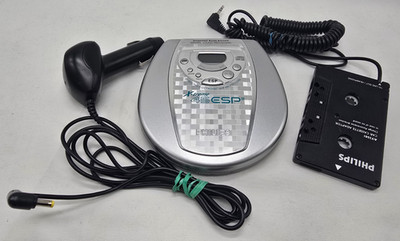 Philips Power X-treme 45 ESP3 Personal CD Player W/Skip Protection Tested Works