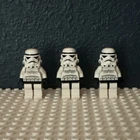 LEGO Star Wars Stormtrooper Minifigures Lot of 3; Galactic Empire