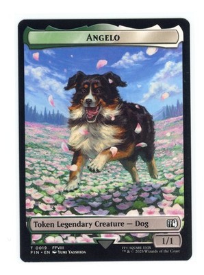 Angelo / Darkstar Double-Sided Token T 19 / 20 Regular Final Fantasy MTG