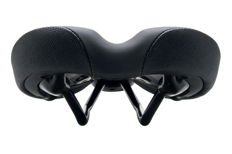 WTB Volt Mountain Bike Saddle - Black Steel Rails, Microfiber Cover, 265mm Width