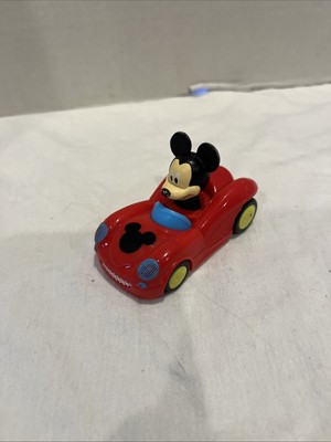 DISNEY JUNIOR RACER PIXAR MATTEL MIKKI MAUSE CLUB HOUSE ROADSTER CAR TOY  