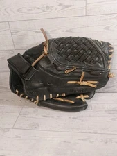 Mizuno GPL 1151 Baseball Glove Black Leather Throw Prospect Series RHT 11.50" 