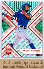 2018 Panini Elite Extra Edition #94 Miguel Aparicio /100 Aspirations Orange