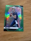 2024 Panini Prizm Drake Maye #329 Green Prizm (RC) - Mark Scratch Smudge 👎🏻☹️