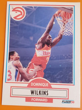 1990 Fleer #6 Dominique Wilkins F Atlanta Hawks        ***40% off 2+