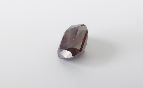 2.15ct AUSTRALIAN RED DIAMOND Fancy Dark Orangy Red Cushion Clarity SI1 Top💎 - Picture 3 of 14