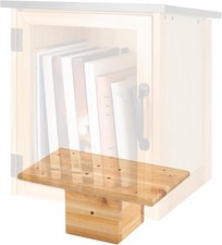 Outdoor Little Library Mount 14x8x5.91 Inch Stable Wood Storage Box Bracket