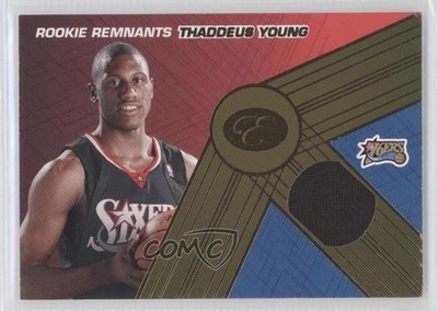 2007 Bowman Elevation Rookie Remnants Numbered to 49 11/49 Thaddeus Young RC 0f8
