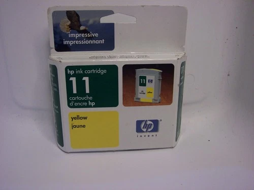 New Genuine OEM HP 11 Yellow Printhead C4813A – DesignJet Sealed EXP 6-2005