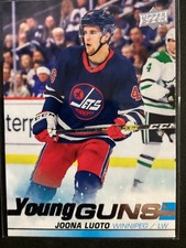 2019-20 Upper Deck Young Guns Joona Luoto #487 Rookie (RC) Jets