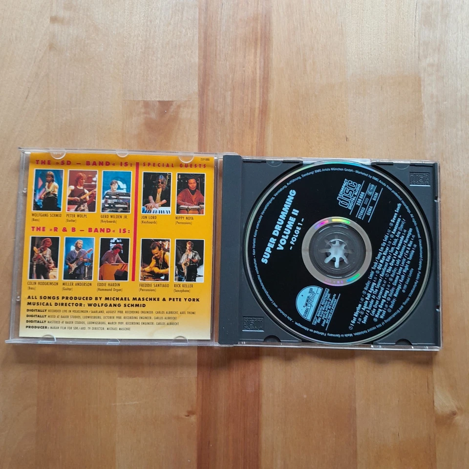 PETE YORK - PRESENTS SUPER DRUMMING VOL.II FOLGE 1 B.COBHAM,BILL BRUFORD - Bild 2 von 2