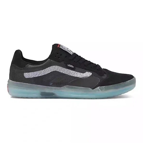 new Men's 7.5/women's 9 vans EVDNT gradient ultimate waffle black/white-ice image 4