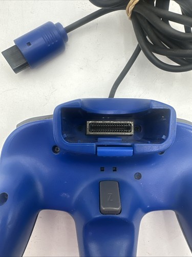 Nintendo 64 Controller Blu OEM NUS-005 Autentico Testato e Funzionante N64 - Foto 6 di 6
