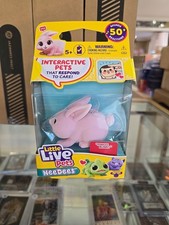Little Live Pets NeeDees PINKEE BUNNY Interactive Toy New/Unopened