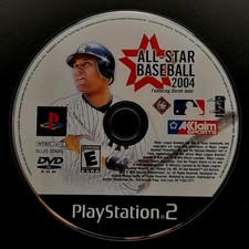 All-Star Baseball 2004 - PlayStation 2 - PS2 - Disc Only - Resurfaced/Tested