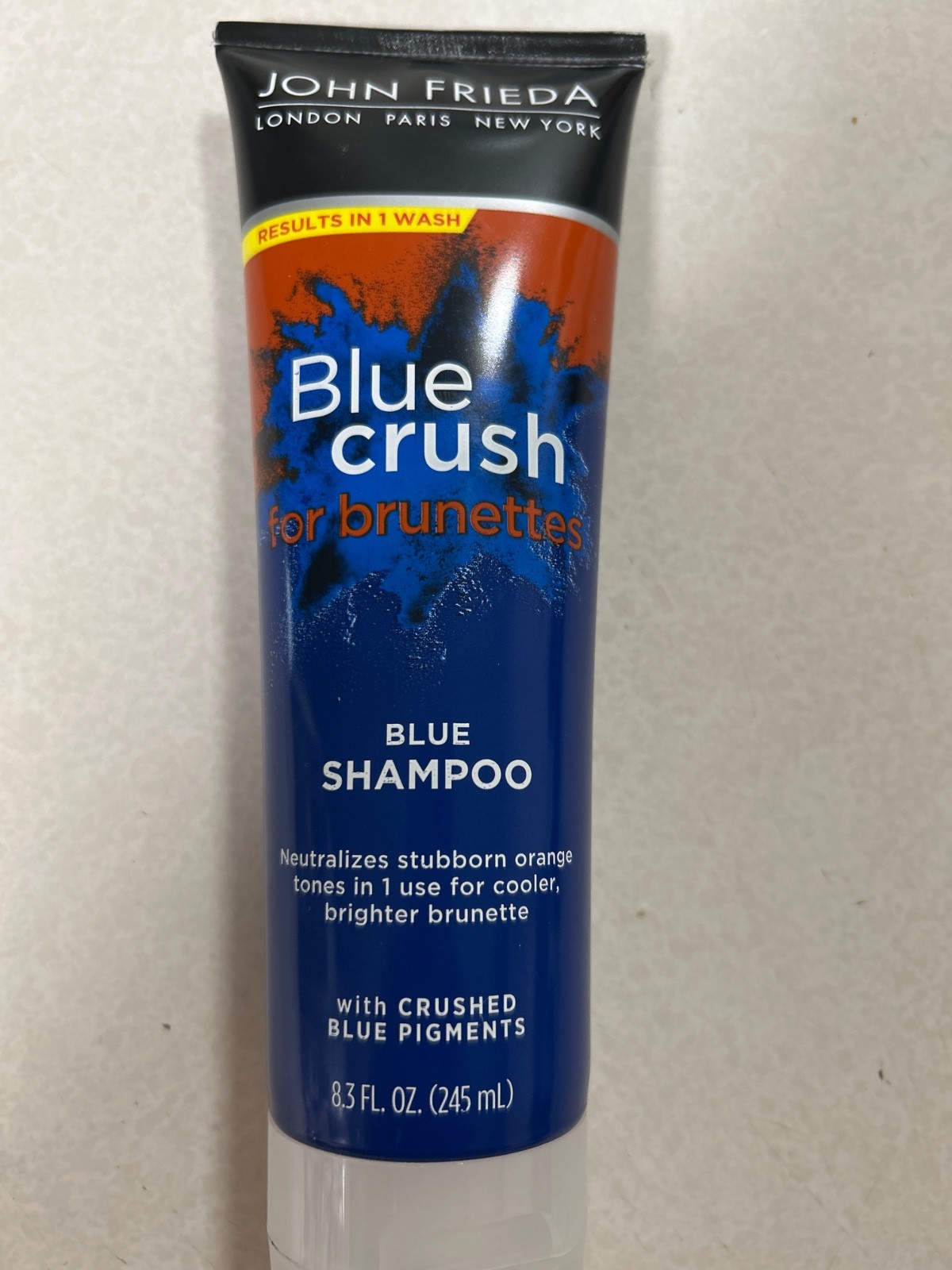 JOHN FRIEDA BLUE CRUSH FOR BRUNETTES Shampoo 8.3 fl oz
