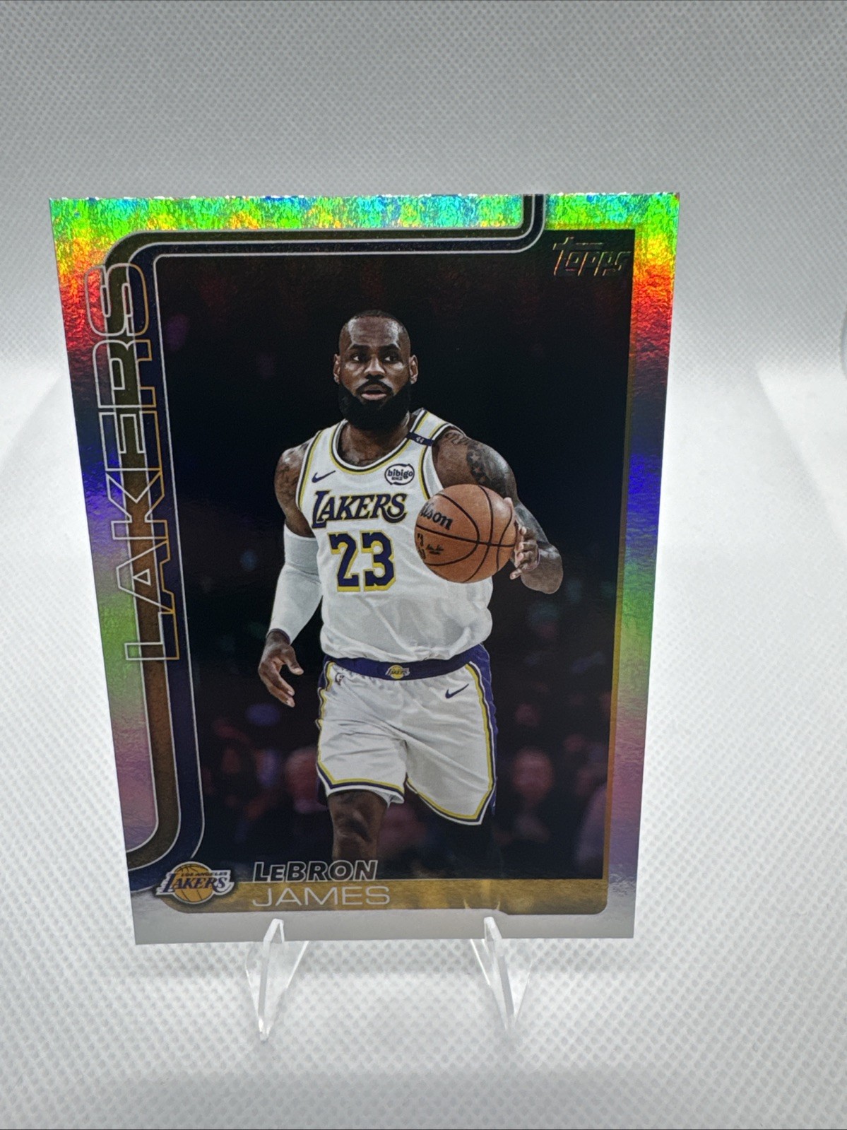 2025-26 Topps - LeBron James #150 Rainbow Foilboard