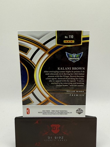 2024 Panini Select WNBA - Premier Level Kalani Brown #110 - Bild 2 von 2