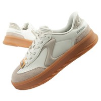 Skechers Hotshot Hi-Lifted Luxe Damen Sneaker Alltagschuhe Freizeit Slip-In Ecru