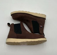 Danner Men's Bull Run Chelsea 6" Brown Wedge Boot Size 11 D