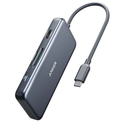 Anker 7-in-1 USB-C PD MEDIA HUB A8346 HDMI 4K, SD/TF, 3 USB 3.0 MacBook Pro/Air,