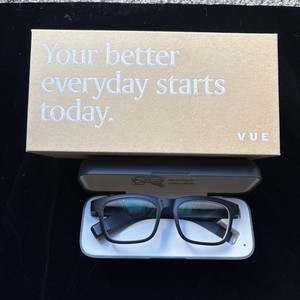 Vue by Vigo 2018 Smart Glasses Model V001-C001 Blue tooth - Carbon Fiber