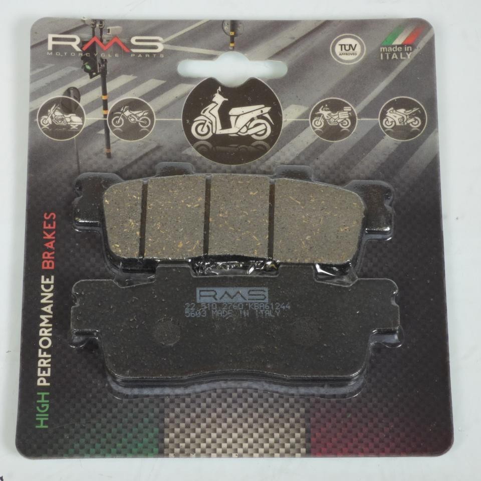 Plaquette de frein RMS arrière pour scooter Kymco 200 People 2021 LC2C70