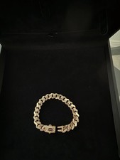 Monaco Bracelet - 18k Solid Gold - Made In Italy Brand New