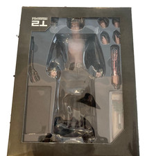 Hot Toys Terminator 2 T-800 1/6 Figura MMS117 Film Capolavoro T2 Inutilizzato Giappone