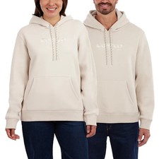 NEW COSTCO Wholesale HOODIE Pullover Cream Beige UNISEX Men SMALL / Women MEDIUM