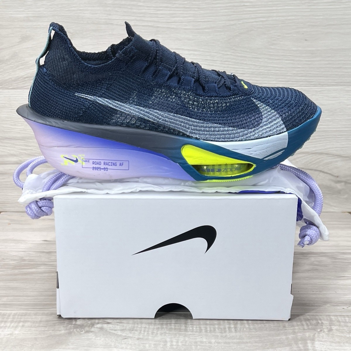 Nike Air Zoom Alphafly PRM NEXT% 3 Mens 10.5 Obsidian Persian