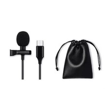 Lapel Microphone for Insta360 X5 GO Ultra X4 X3 X2 Camera Lavalier MIC Accessory