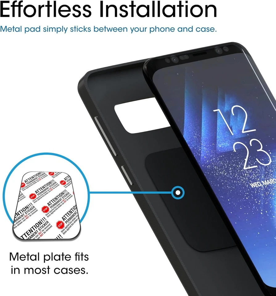 TechMatte MagGrip Universal Magnético CD Ranura Mini Montaje Coche, Estuche Negro  Foto 4 de 4