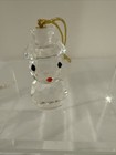 Vintage 5 Piece Miniature Clear Glass Ornament Set — photo 2
