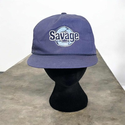 Savage Blue Adjustable Ball Cap Hat Anvil OS