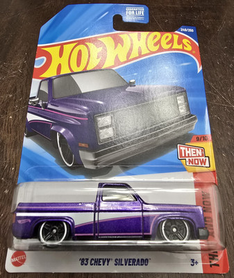 Hot Wheels 2024 '83 Chevy Silverado Purple HW Then And Now #9/10