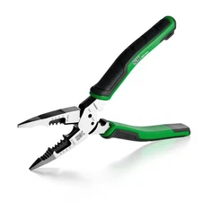 7-in-1 SK 8" Long Nose Pliers, Needle Pliers, Anti-Slip, CR-V Steel Comfort-Grip