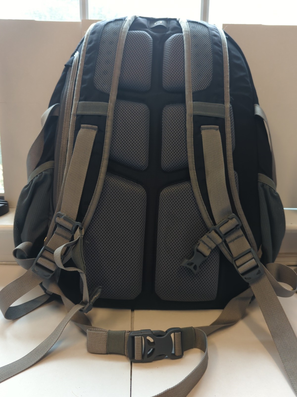 LL Bean Quad Backpack-Blue Gray - image 2