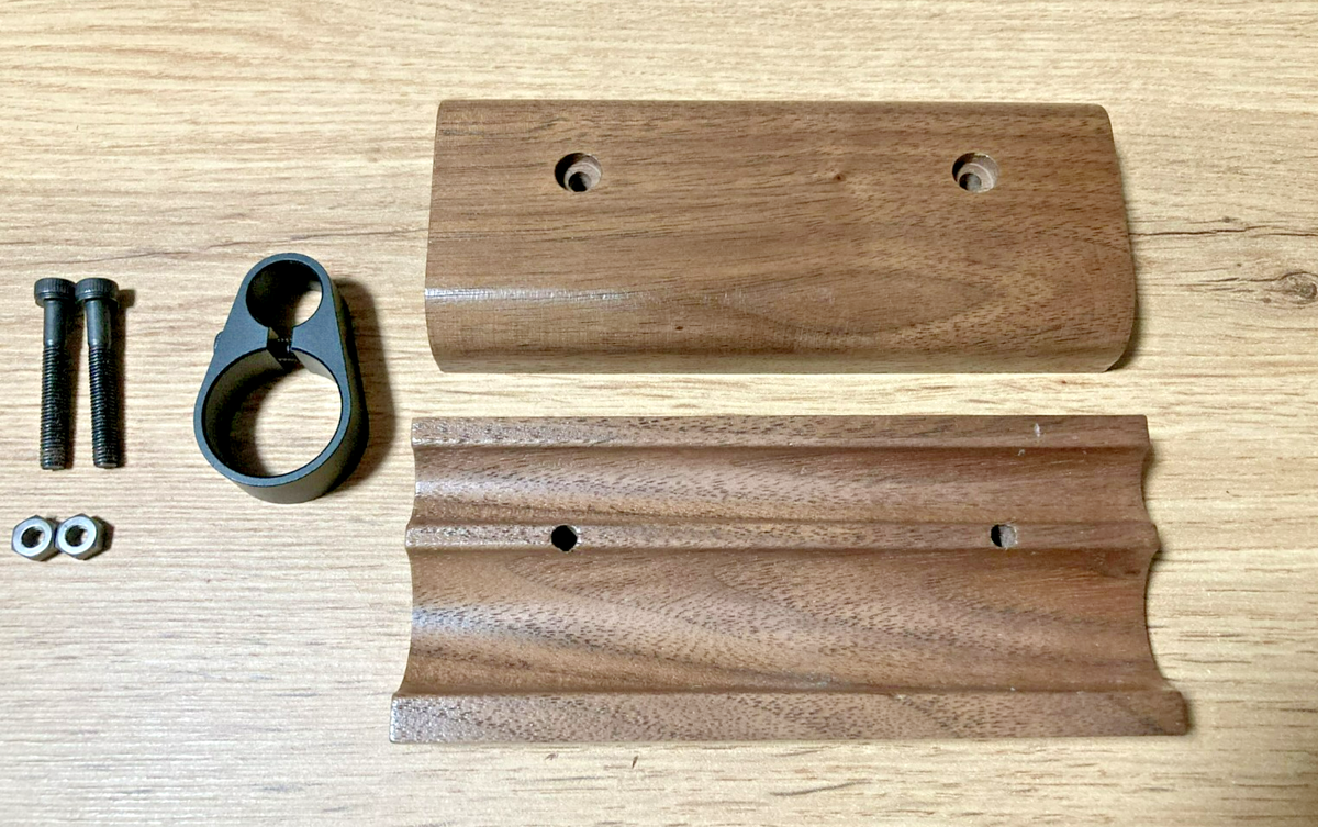 Wood handguard for Snowpeak CP2 PP800 PR900 Diana Chaser Bandit