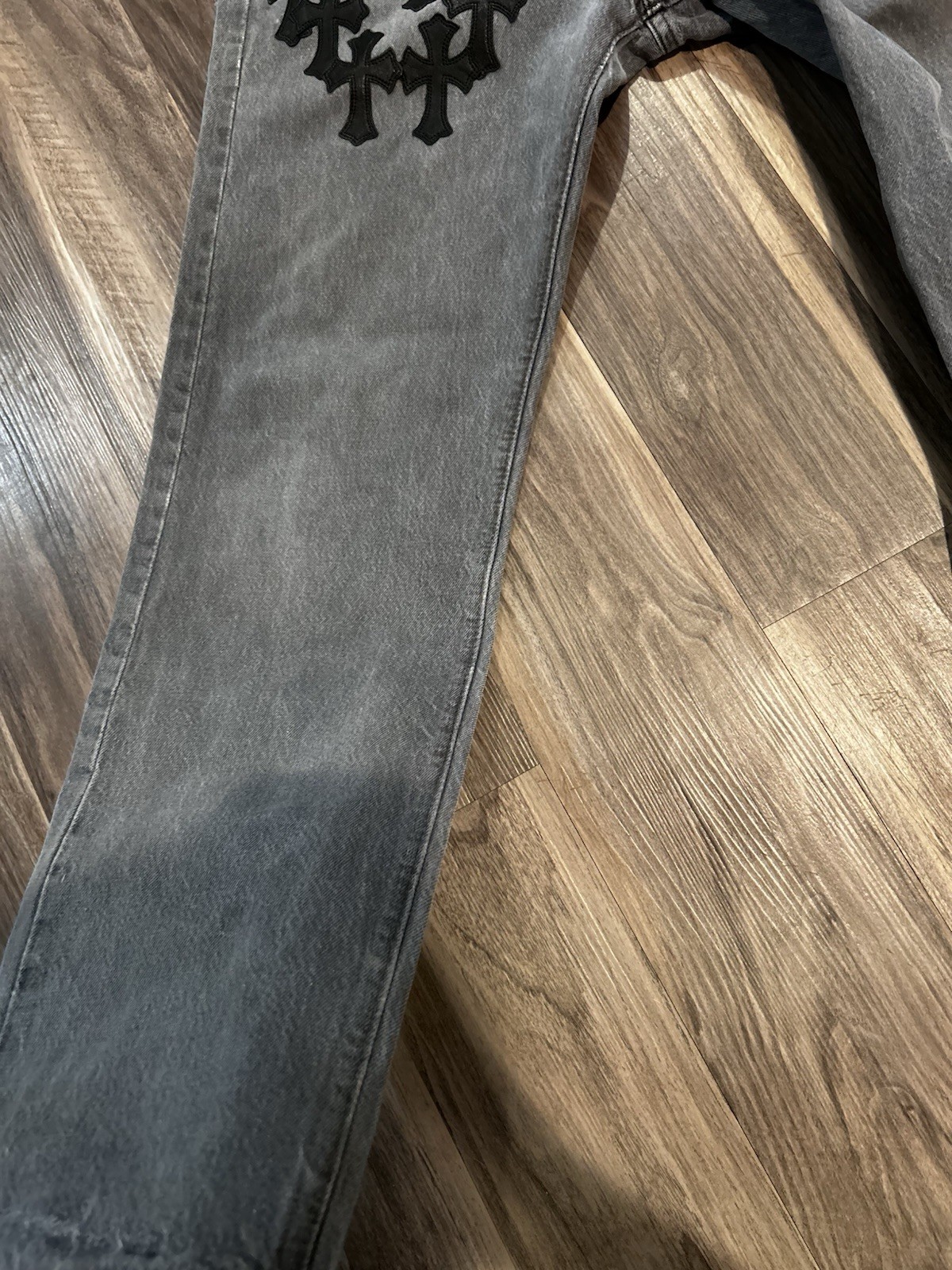 Chrome Heart Jeans Multi Patch - image 4