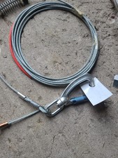 5 Rolls Of 7 meter Galvinised Wire Rope Cable  With Safety Hook