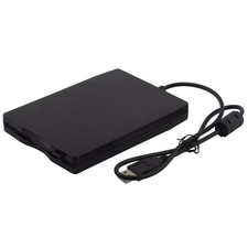 3.5 Inch USB 2.0 Portable External Floppy Disk Drive 1.44Mb Reader FDD PC Laptop
