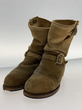 CHIPPEWA Boots 90863 Suede Beige Engineer Boots Size 7.5E