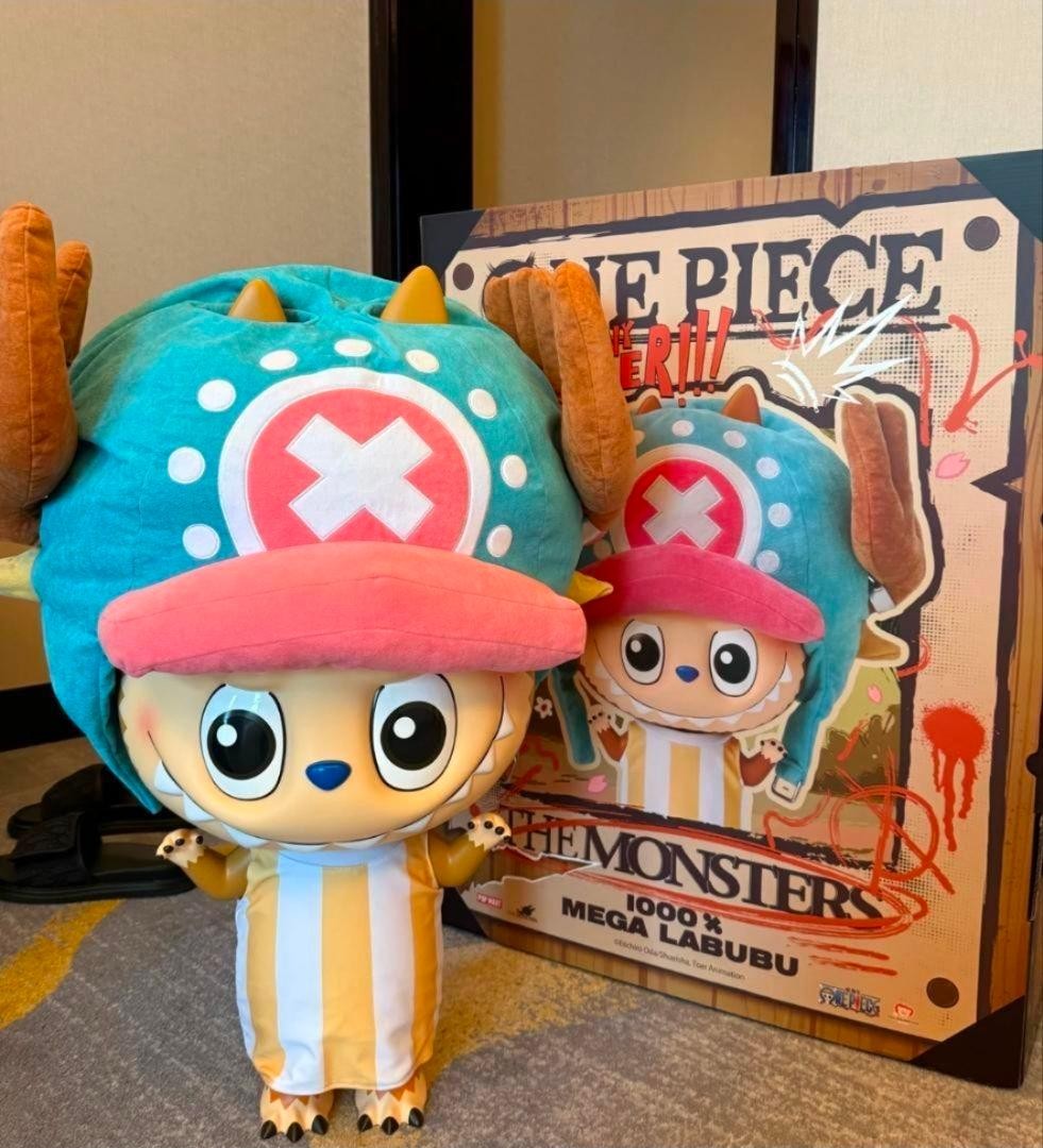 New POPMART MEGA LABUBU Tony Tony Chopper 1000%