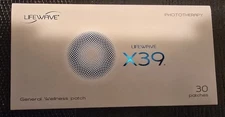 LIFEWAVE X39 Patches Elevate Activate - 30 Patches  Exp 06/2027 AUTENTIC!