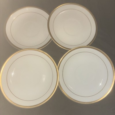 1910-1930 Vintage Noritake M made In Japan Bone china Saucer With 24k Gold Trim