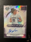 2025-26 Bowman Best U BRYNN MCGAUGHY Rookie Refractor AUTO BA-BM Huskies