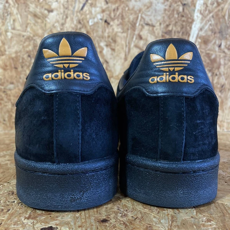 Adidas Campus Porter 2018 negro bordado negro B28143 sin caja hombres US12 Foto 3 de 4