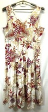 Emma & Michele Women Dress Plus Size 2X Floral Sleeveless Summer Maxi Lined Belt
